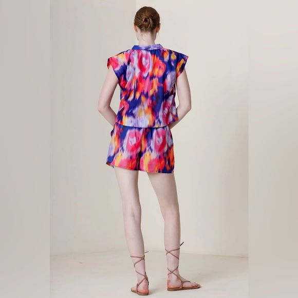 HT 360 collective DEEP PURPLE CROP TOP - Picture 3 of 10